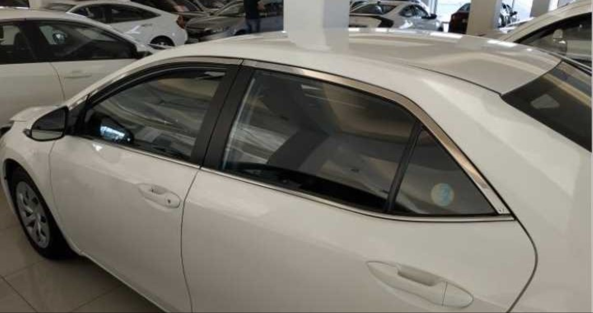 COROLLA 2014-2018 IÇIN UYUMLU CAM ÇITASI NIKELAJ COROLLA 2014-2018 IÇIN UYUMLU CAM ÇITASI NIKELAJ